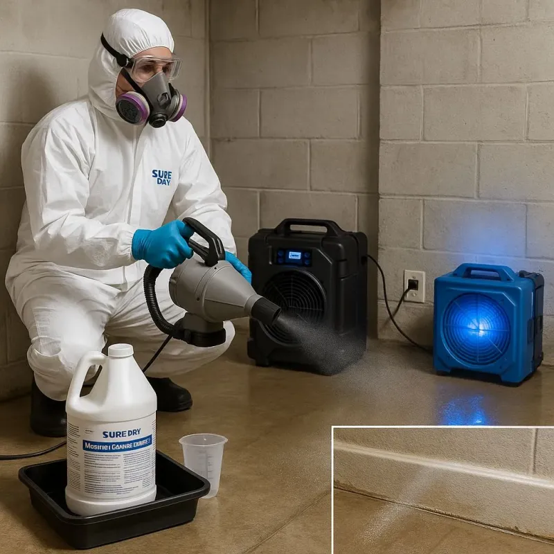 Sanitization and Odor Removal process in Southbury, CT