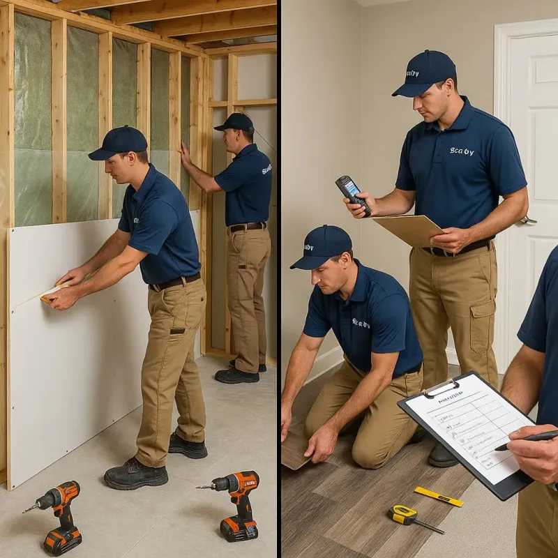 Repairs and Reconstruction process in Southbury, CT
