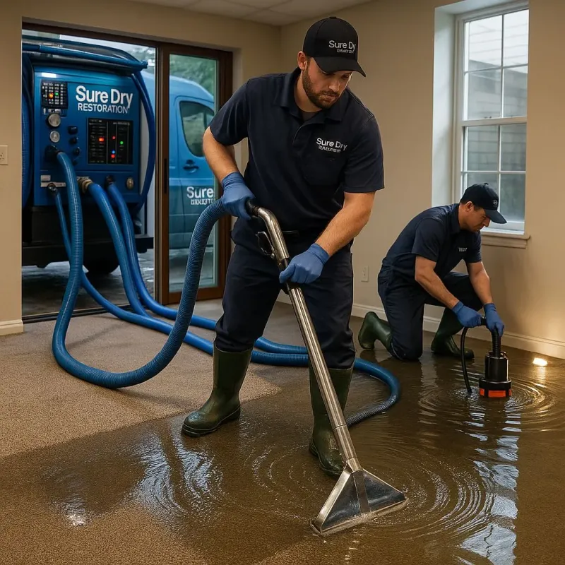 Water Extraction and Removal process in Southbury, CT